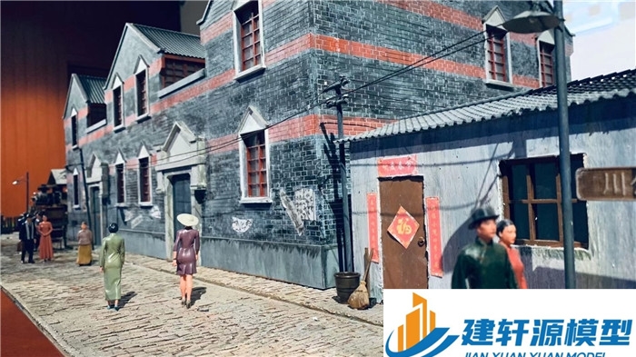 崇左中共四大纪念馆微缩