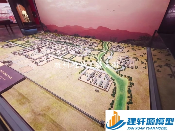 崇左微缩模型法门寺