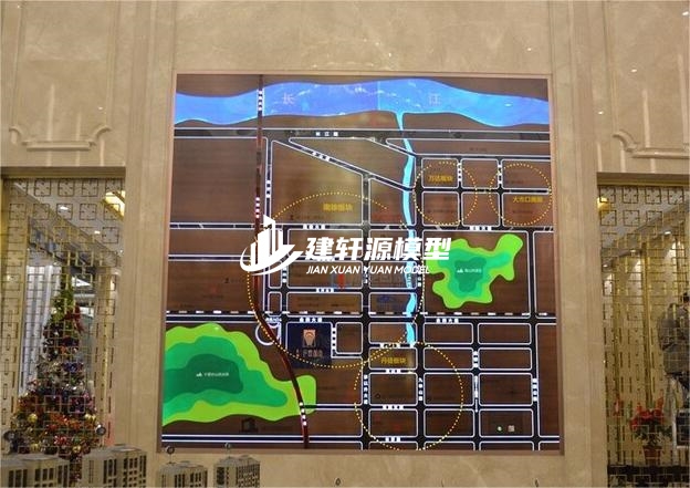 崇左区域壁挂模型