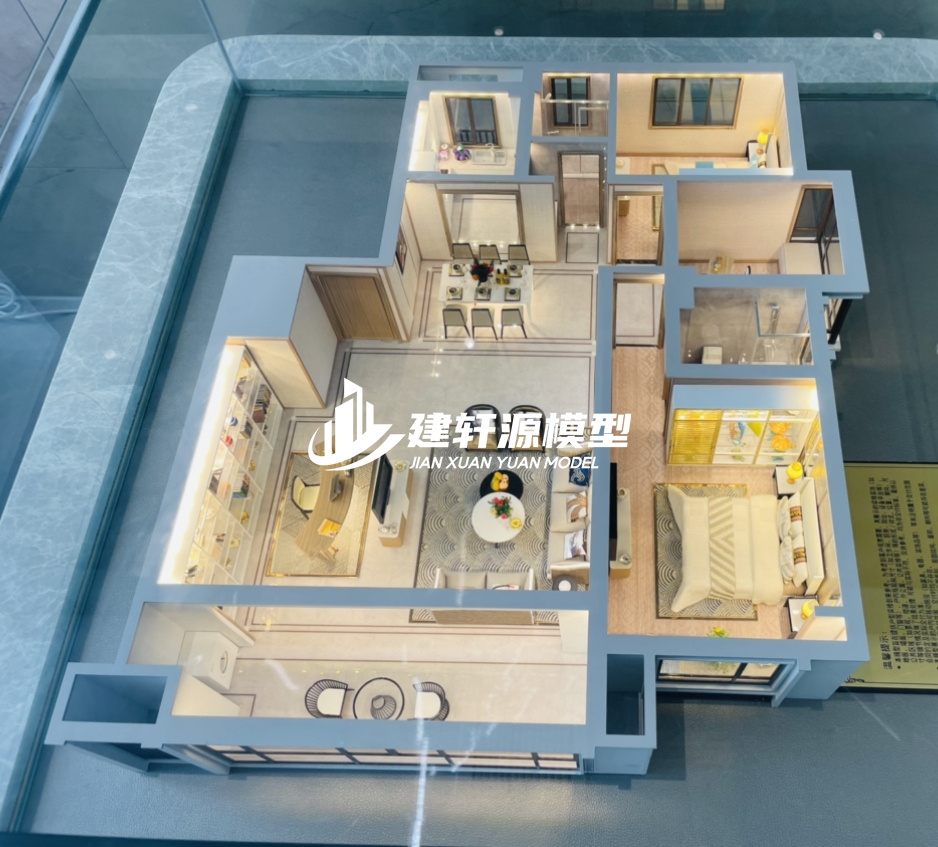崇左地产户型模型